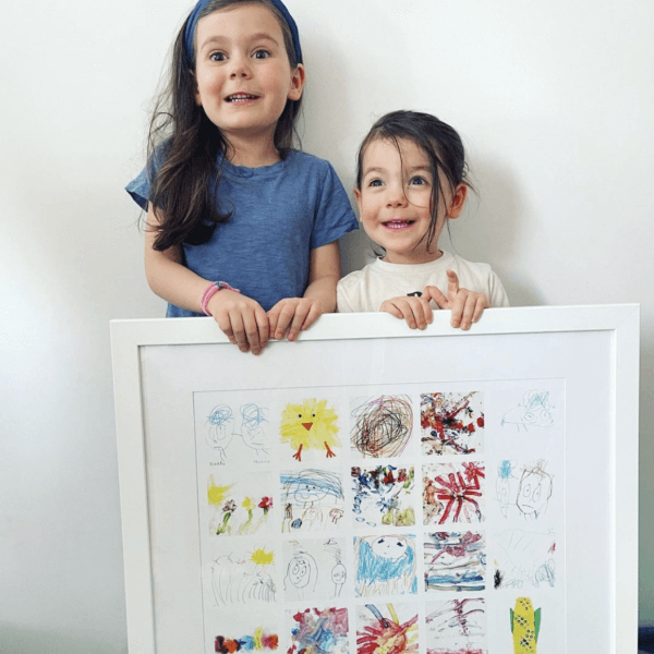 Kid's Artwork Frame, Kid's Artwork Storage, Artwork Archive