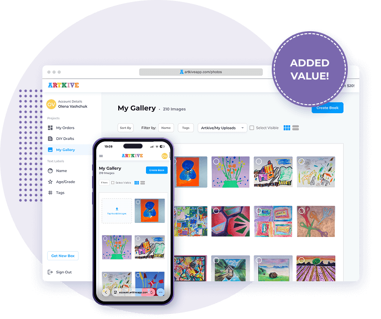 Account application preview